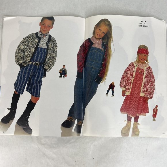 Dale Of Norway Dale Barn Knitting Pattern Book Kids Teen 2 to 12 NR 101 DaleGarn - Picture 9 of 14